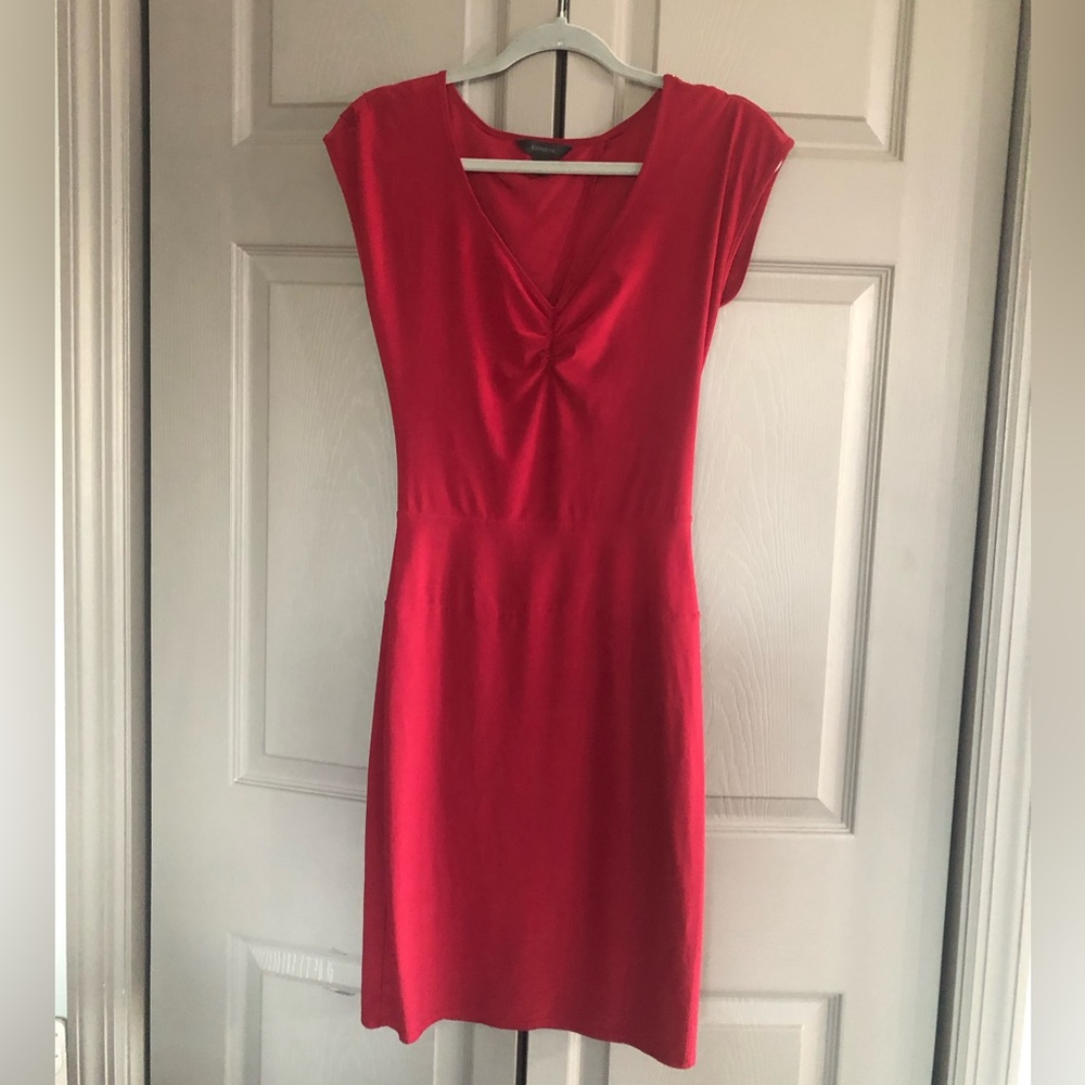 Express red dress